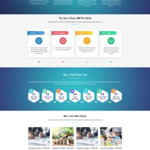 Theme wordpress dịch vụ làm giấy phép