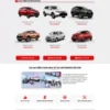 Theme wordpress bán xe mitsubishi 1