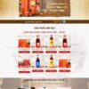 Theme wordpress bán nước mắm , thực phẩm